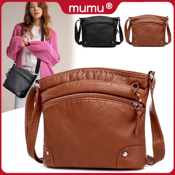 Mumu 4222 Sling Bags Quality Women's Bags Korean Style Shoulder Sling