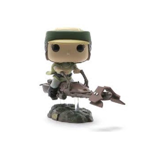 funko pop princess leia speeder bike