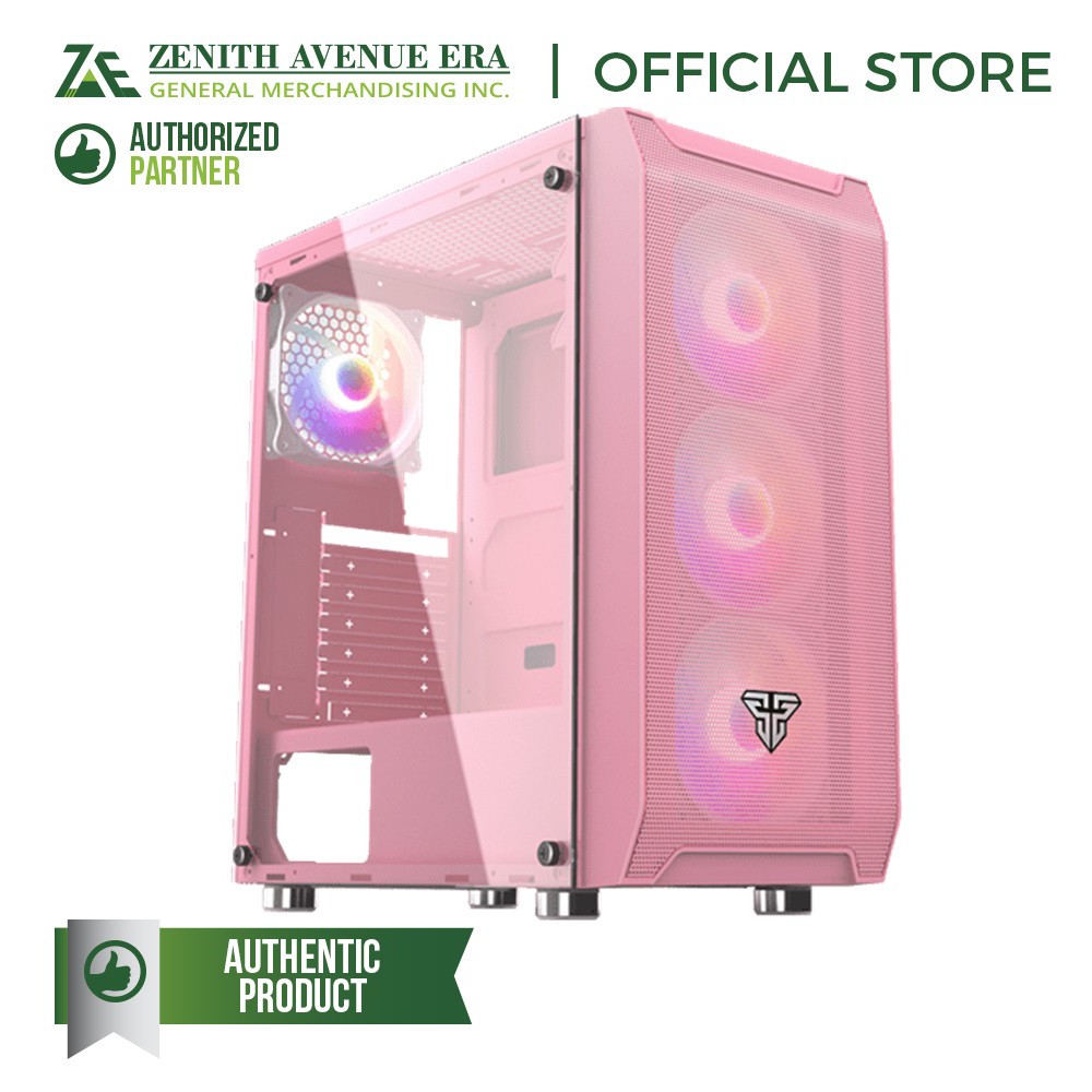 Fantech Aero CG80 RGB TG Middle Pink Tower Case | Shopee Philippines