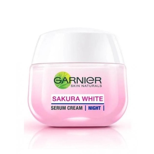 Garnier Sakura White Pinkish Glow Sleeping Mask Night Cream 50ml 100