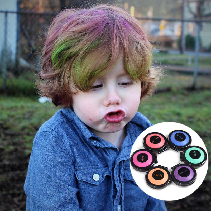 6 Colors Temporary Hair Chalk Set Non Toxic Washable Hair Color Chalk Pad  for Hair Dye for DIY | Shopee Philippines