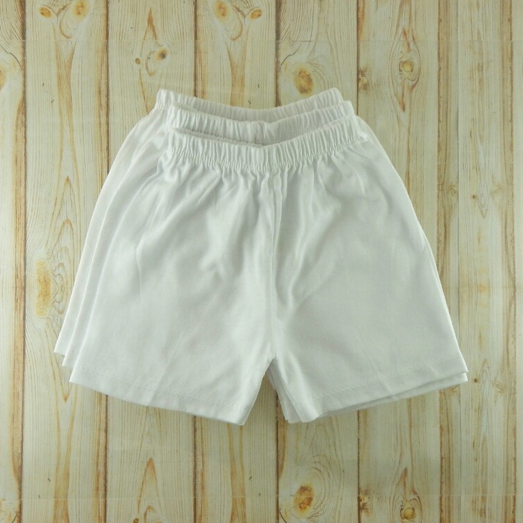 infant boy white shorts