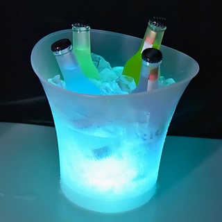 5L High Capacity LED Light Lamp ICE Bucket Curve Design Automatic Color Changing Battery Powered Operated IP65 Water Res #4