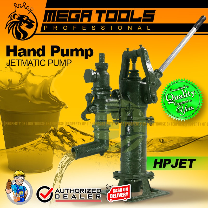 MEGA TOOLS Professional Hand Pump/Jetmatic Pump (HPJET) *LIGHTHOUSE