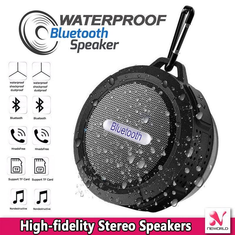 bluetooth speaker with built in subwoofer