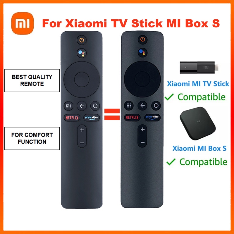 XMRM-006 Bluetooth Voice Remote For Xiaomi MI Box S 4K (MDZ-22-AB) & MI TV Stick