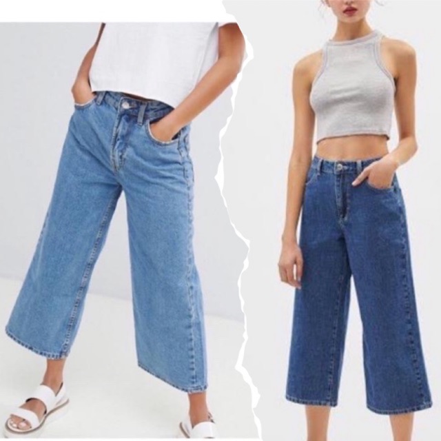 BERSHKA SOFT DENIM PANTS | Shopee Philippines