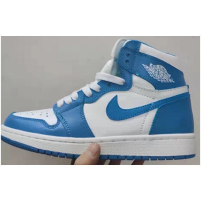 blue and green jordan 1