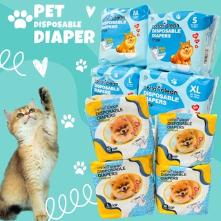 Pet Diapers Dog Diaper For Female and Male Puppy Diapers Dogs Wrap Diaper (10PCS/1Pack)