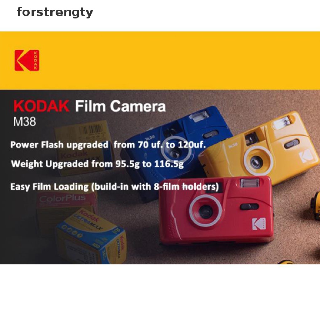 kodak 35mm camera pink