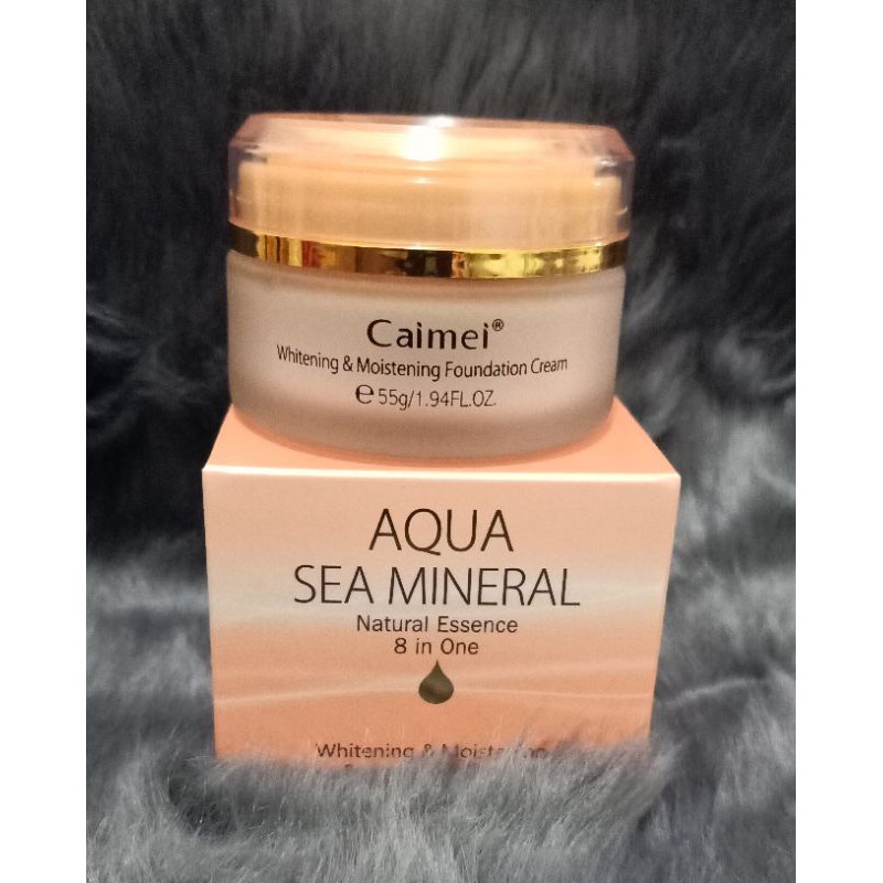 CAIMEI AQUA SEA MINERAL NATURAL ESSENCE 8 in ONE WHITENING & MOISTENING ...