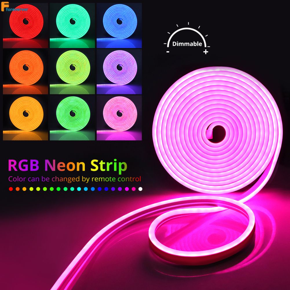 Tuya Led Strip Neon Lights Tuya Smart Lifes Wifi App Control Rgb Neon