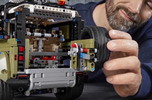 lego defender gearbox not working