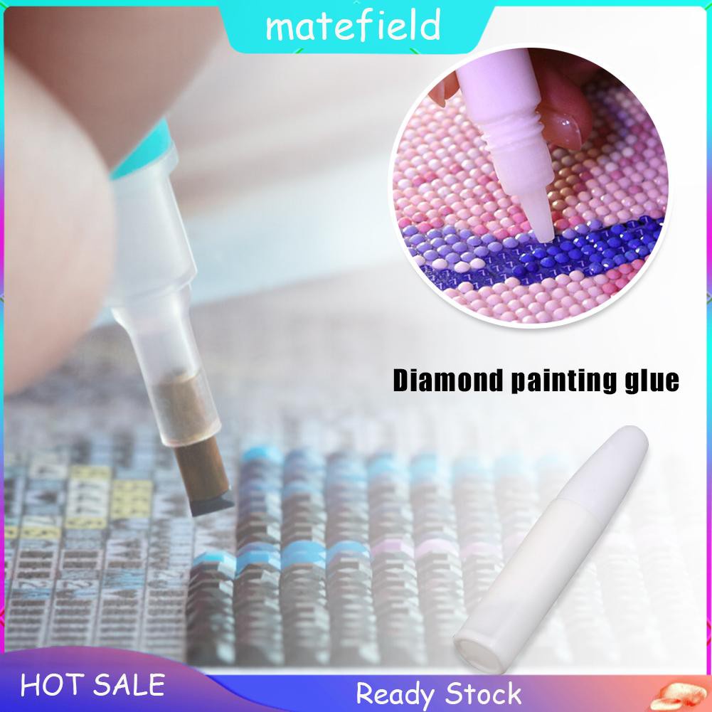 [Matefield]3ml Diamond Painting Drill Sticky Bottled Glue for DIY Handcraft Artwork