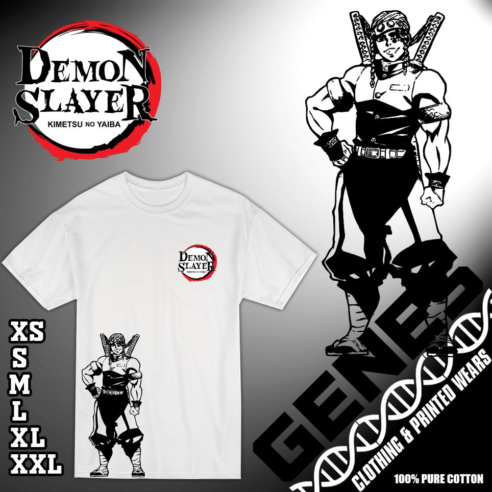 Tengen Uzui Demon Slayer Kimetsu No Yaiba Tanjiro Nezuko Kamado Anime Manga Unisex Shirt An502 Shopee Philippines