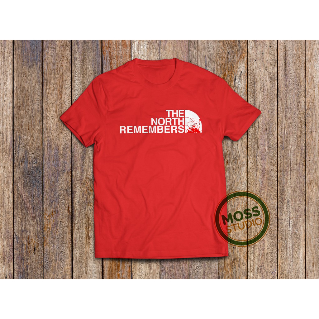 the north remembers t shirt north face