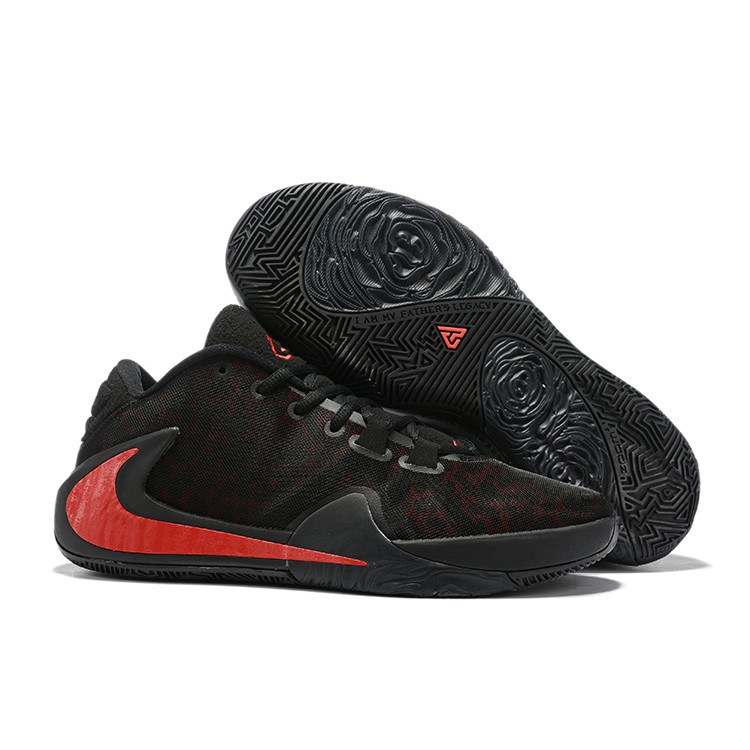 nike zoom black and red