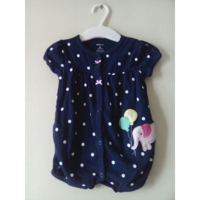 carters baby girl romper