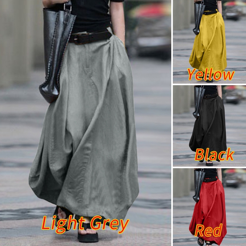 loose maxi skirt