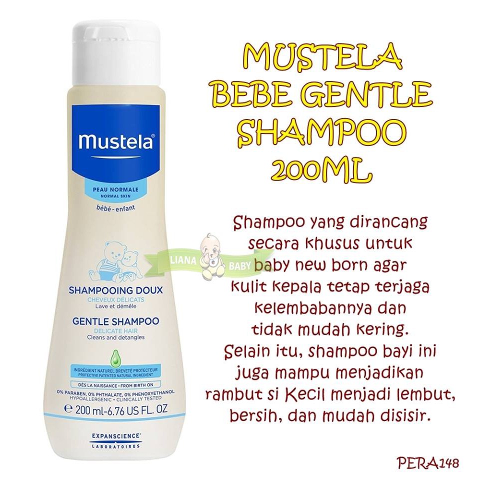 mustela bebe shampoo