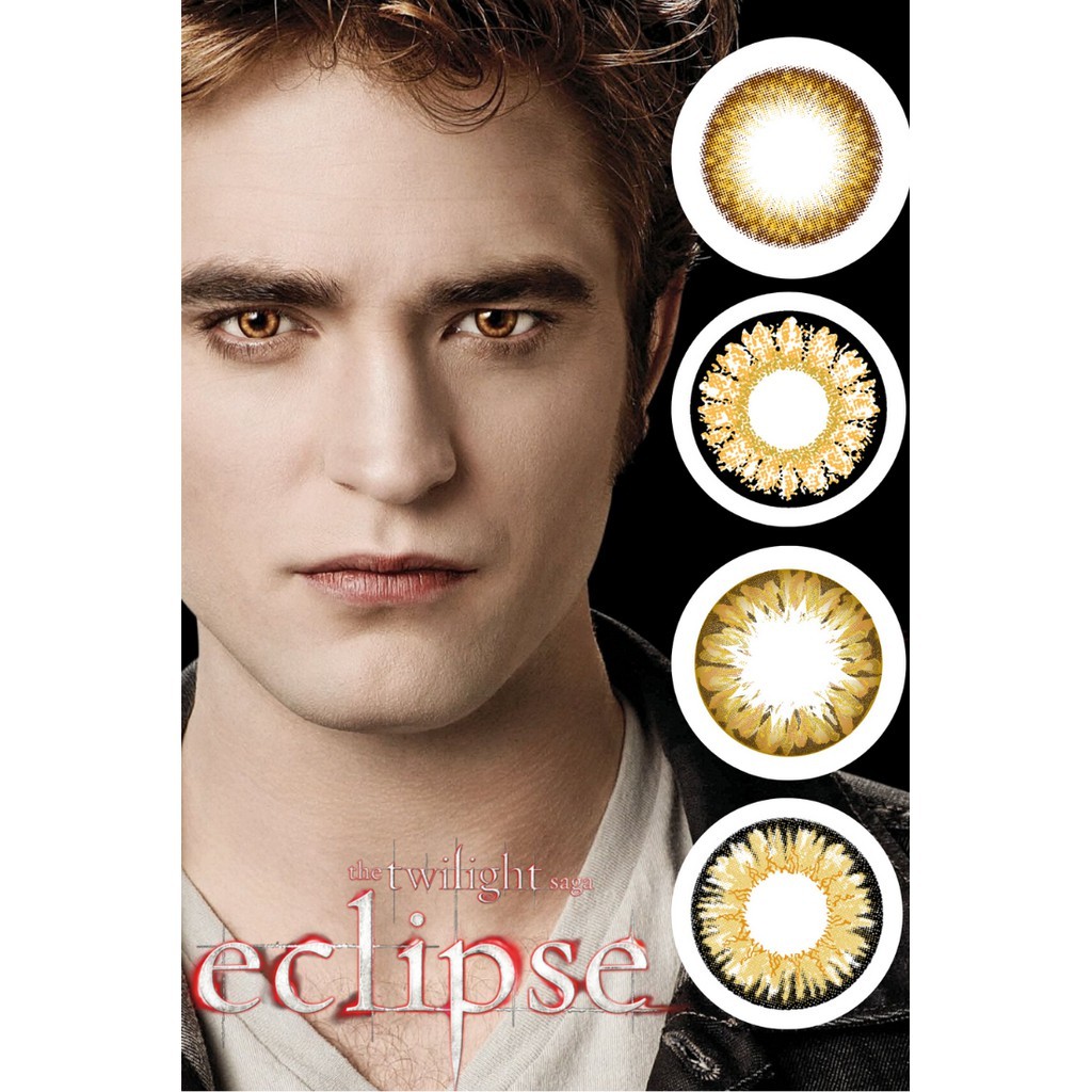 Edward Twilight Halloween Colored Contact Lenses w/Solution | Shopee  Philippines