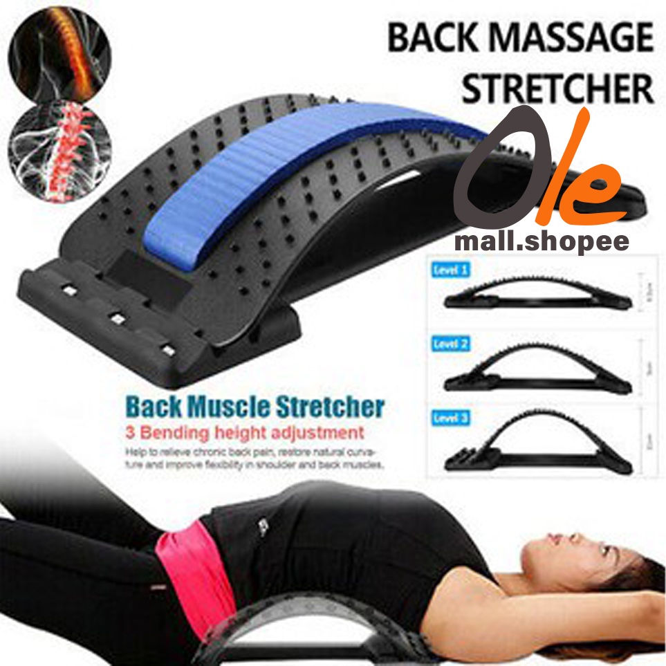 Back Massage Magic Back Support Multilevel Back Stretching posture Shopee Philippines