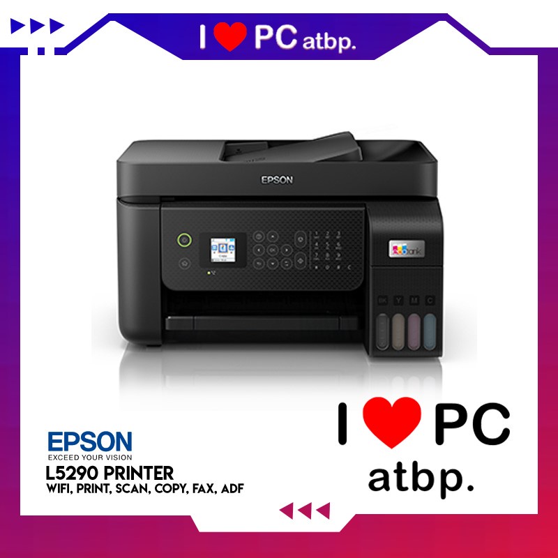 Epson L5290 Printer (Wifi, Print, Copy, Fax, Automatic Document Feeder, Ink Tank, 003 | Shopee Philippines