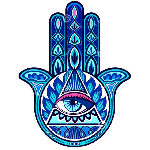 Hamsa hand evil EYE water proof car/window sticker. | Shopee Philippines