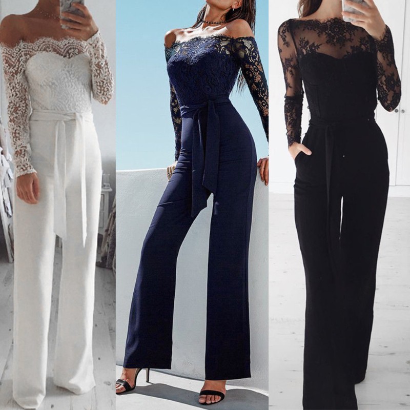 lace shorts jumpsuit