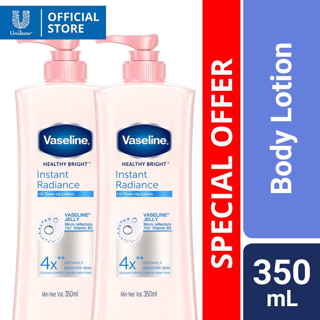 Vaseline Healthy White Instant Fair Skin Brightening Lotion for Glowing