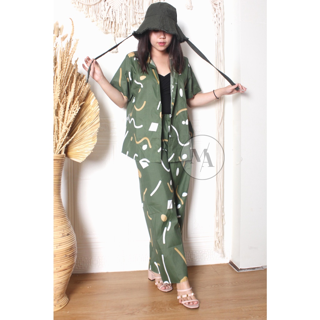 DAILY SET RAYON tiedye - HOMEY SET FIT Xl - PAJAMA SET RAYON - PAJAMA RAYON MA - Image 3