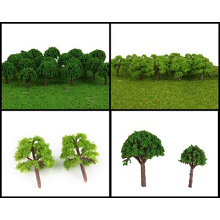 2cm 4cm Mini Landscape Model Tree For Diorama 1:500 1:300