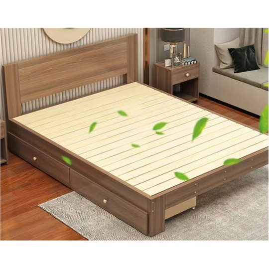 Wooden bed frame single bed queen bed king bed ,bed frame wood assemble