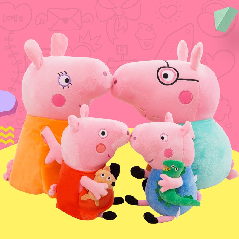 peppa pig 123 soft toy