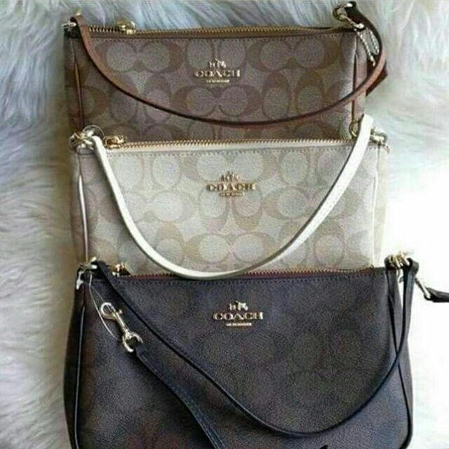 coach two way sling bag