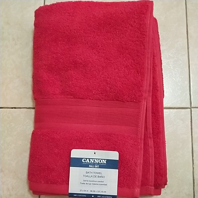 cannon bath towels (orig) 27x54 inches Shopee Philippines