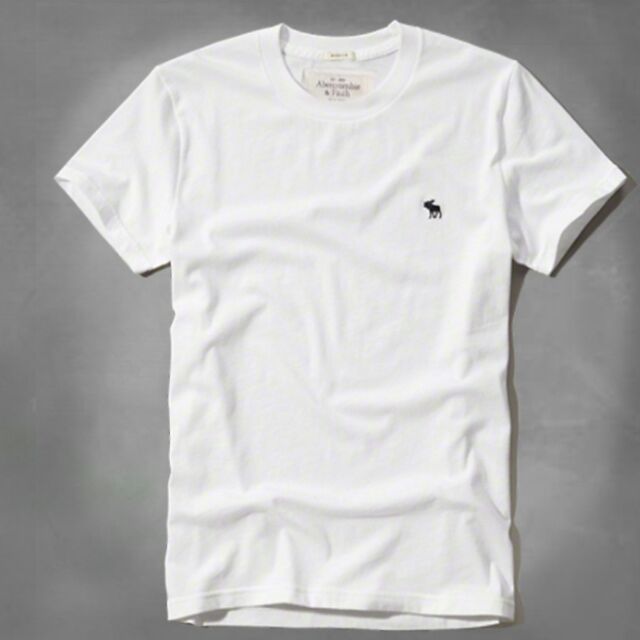 white abercrombie shirt