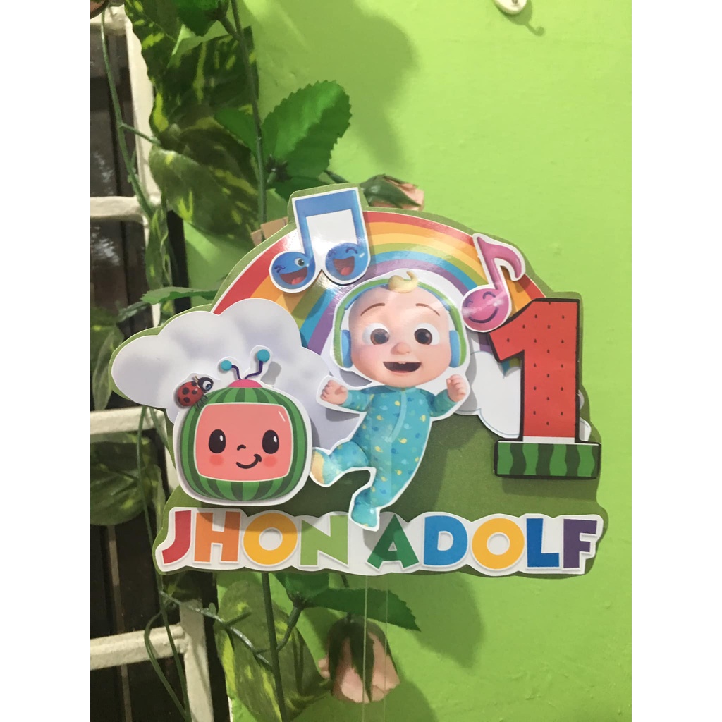 Cake topper with Boxes and fillers customized | Shopee Philippines