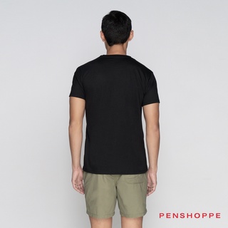 Penshoppe Insert Coin Here Semi Fit Graphic T-Shirt For Men (Black) #3
