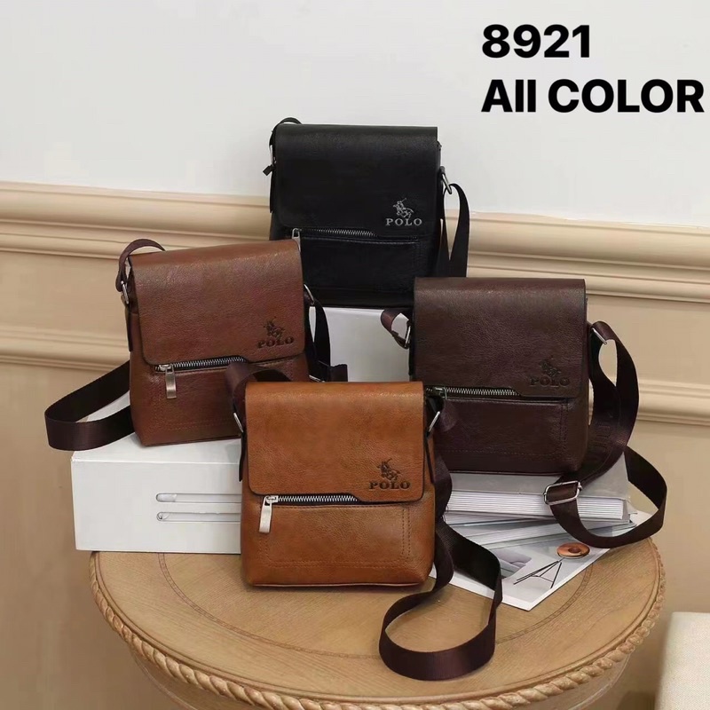 Men’s body bag leather good Quality size 6x 8 inch Shopee Philippines