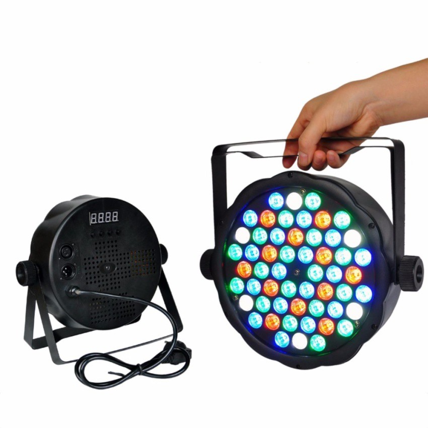 60W 54 LED Flat Stage Light RGB Par Light DMX512 Master | Shopee ...