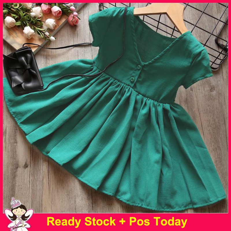 newborn green dress