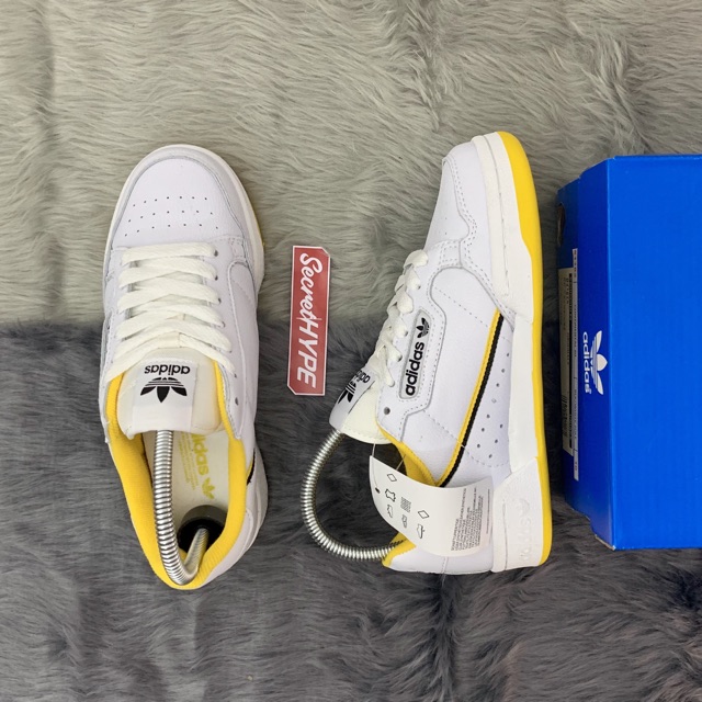 adidas continental 80 mustard