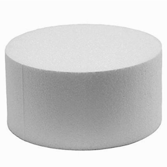 Styro Dummy Cake (Styrofoam) 10x4" Round Shopee Philippines