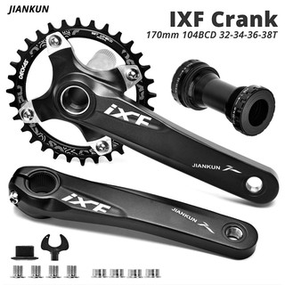 Details about   MTB Bike Crankset Arm 170mm Al Alloy Crank arm Chainwheel 32/34/36/38T 