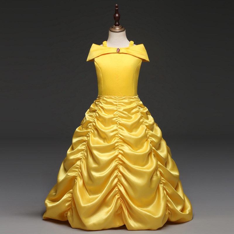 belle yellow gown