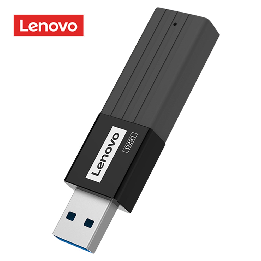 Lenovo Card Reader D231 5Gbps Card Reader 2 in 1 USB 3.0 Memory Card