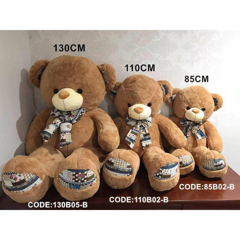 TEDDY BEAR STUFF TOYS(130cm)(110cm 