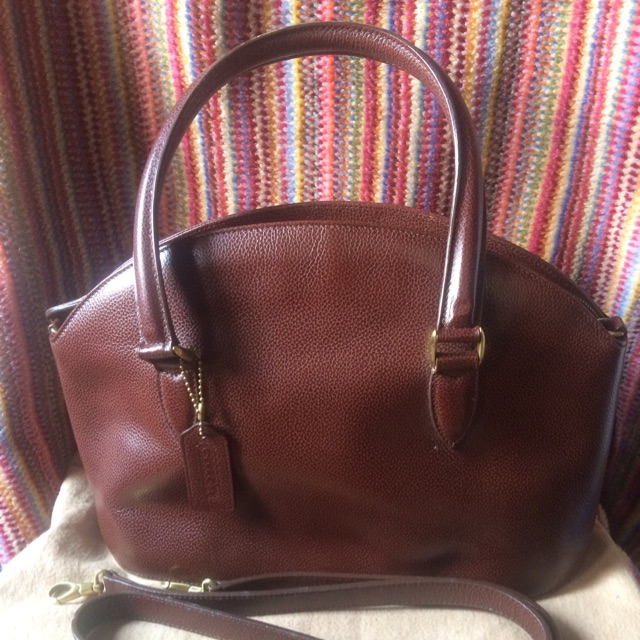 vintage coach satchel bag