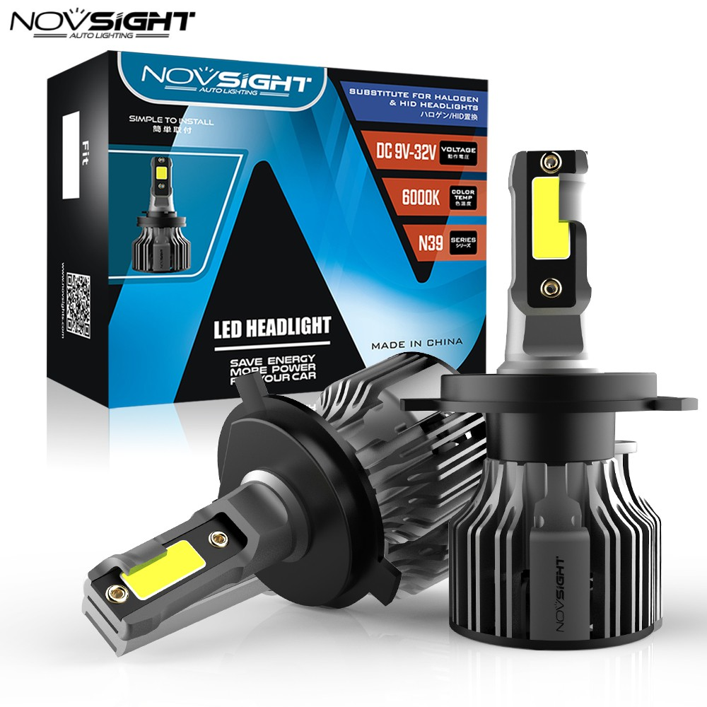 Novsight N39 9005 9006 H4 H7 H11 880 881 Mini Car LED Headlight 72W